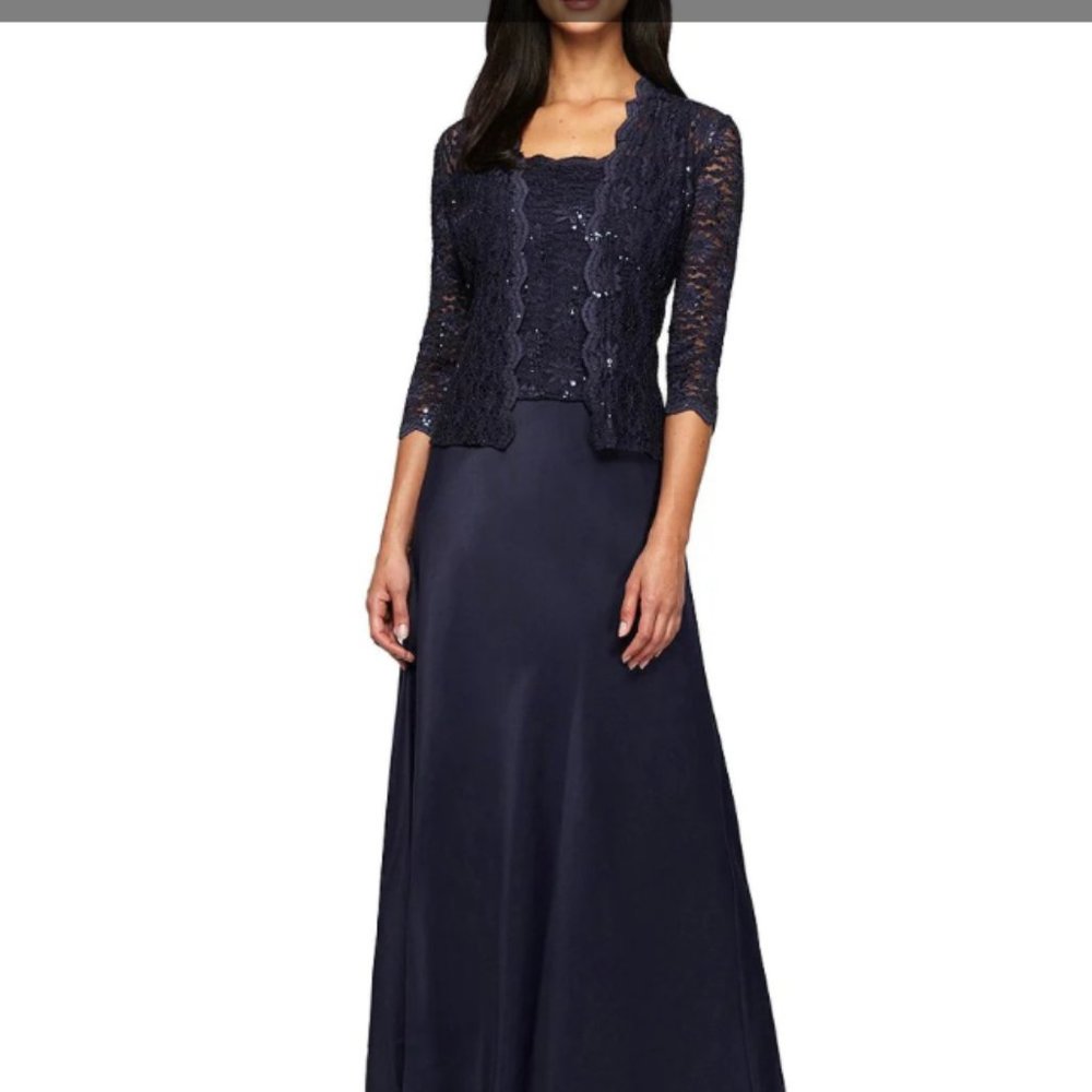 Mother of Bride Gown 2pc with Jacket
